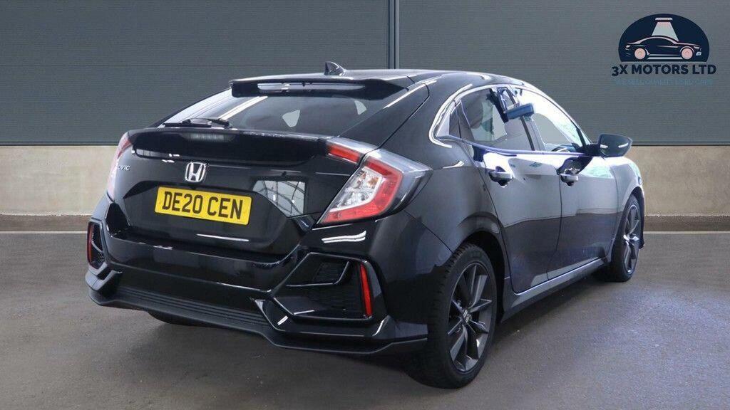 Honda Civic 1.6 I-dtec Sr Euro 6 Ss Black #5