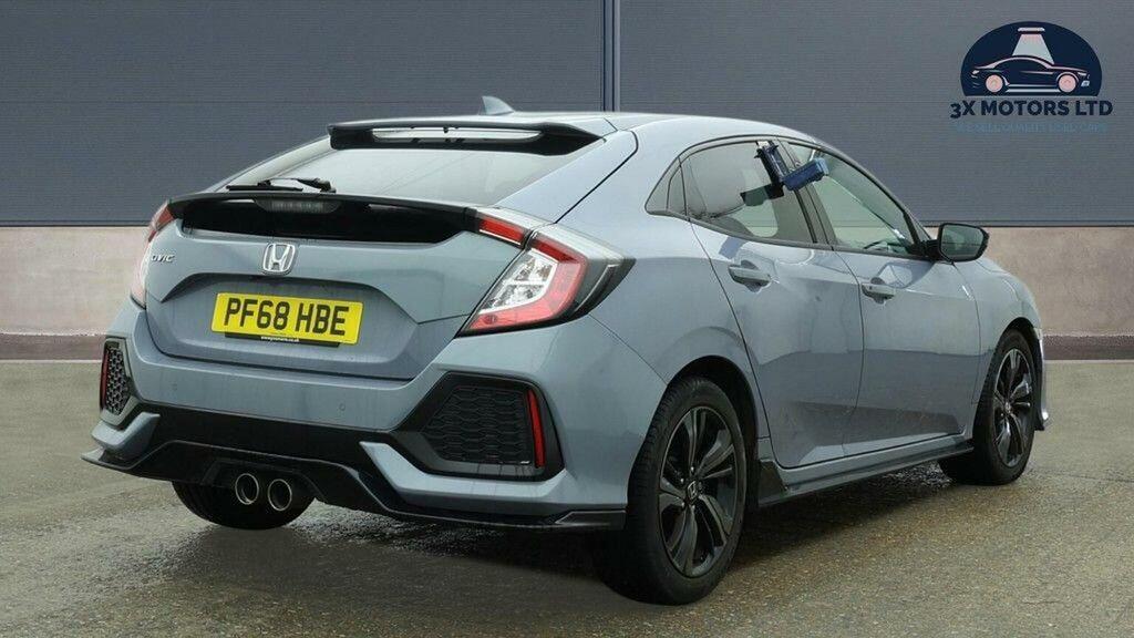 Honda Civic 1.5 Vtec Turbo Gpf Sport Cvt Euro 6 Ss Grey #5