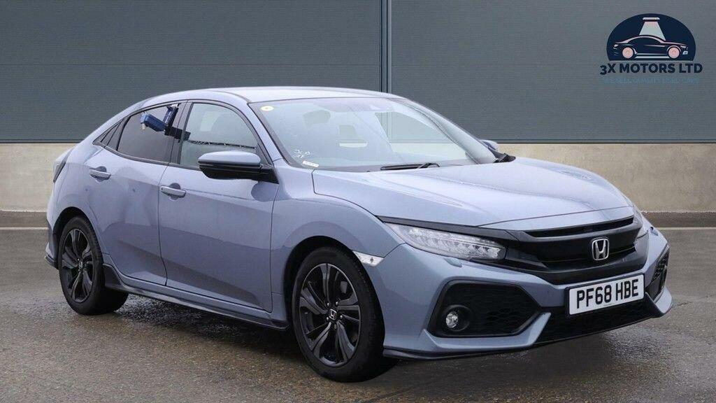 Honda Civic 1.5 Vtec Turbo Gpf Sport Cvt Euro 6 Ss Grey