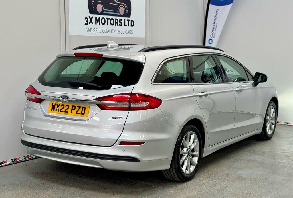 Ford Mondeo 2.0 Tivct Zetec Edition Cvt Euro 6 Ss WX22PZD Silver #5