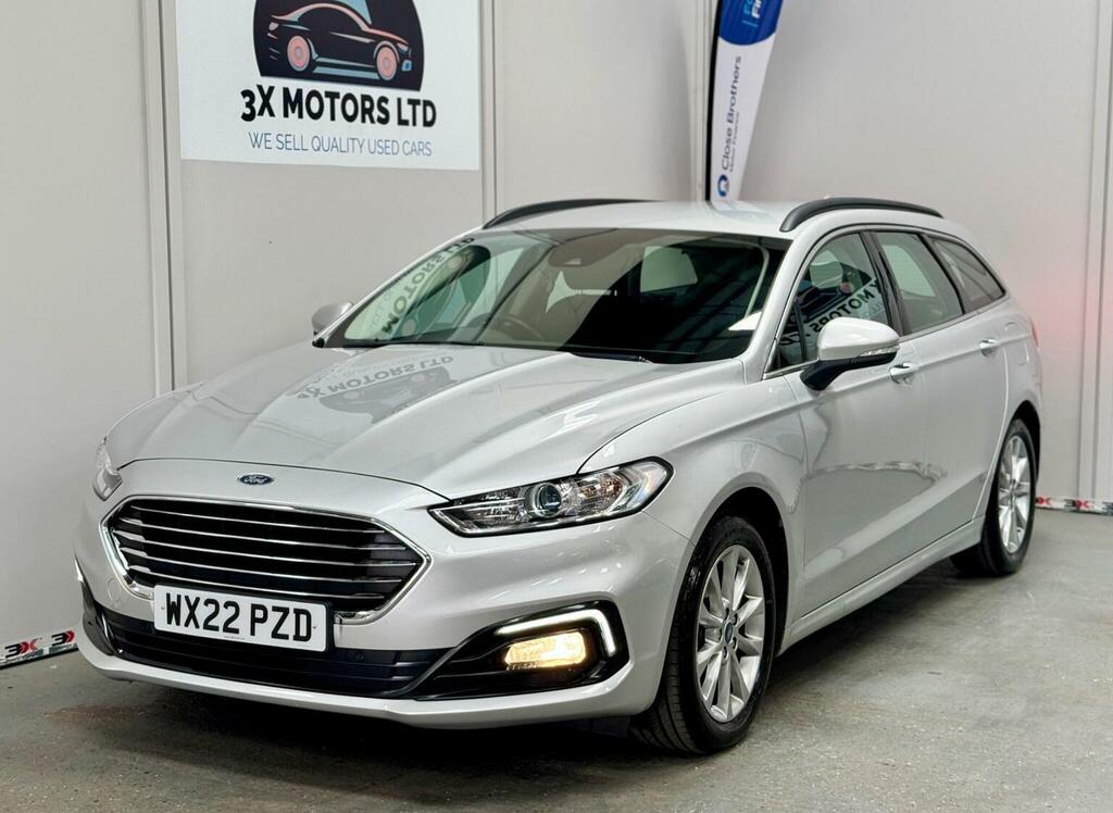 Ford Mondeo 2.0 Tivct Zetec Edition Cvt Euro 6 Ss Silver