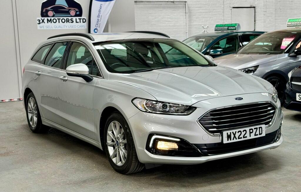 Ford Mondeo 2.0 Tivct Zetec Edition Cvt Euro 6 Ss Silver