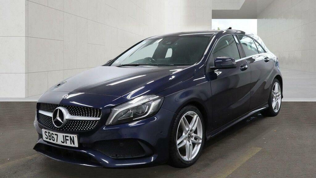 Mercedes-Benz A Class 1.5 A180d Amg Line Premium Euro 6 Ss Blue #2