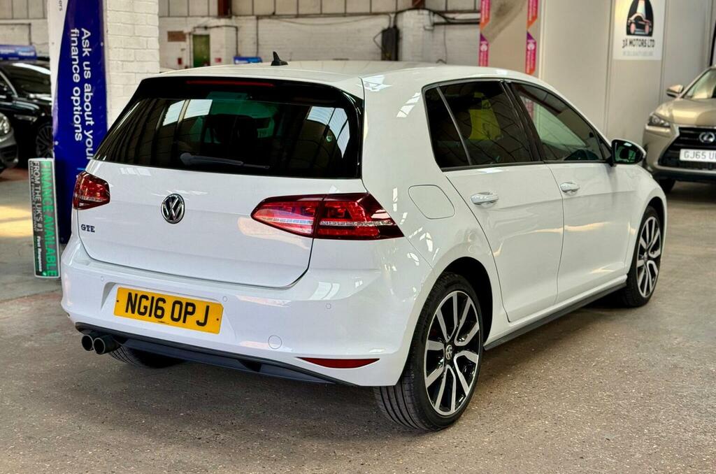 Volkswagen Golf 1.4 Tsi Gte Dsg Euro 6 Ss White #6