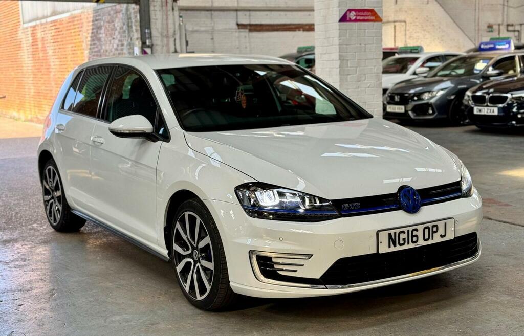Volkswagen Golf 1.4 Tsi Gte Dsg Euro 6 Ss White #2