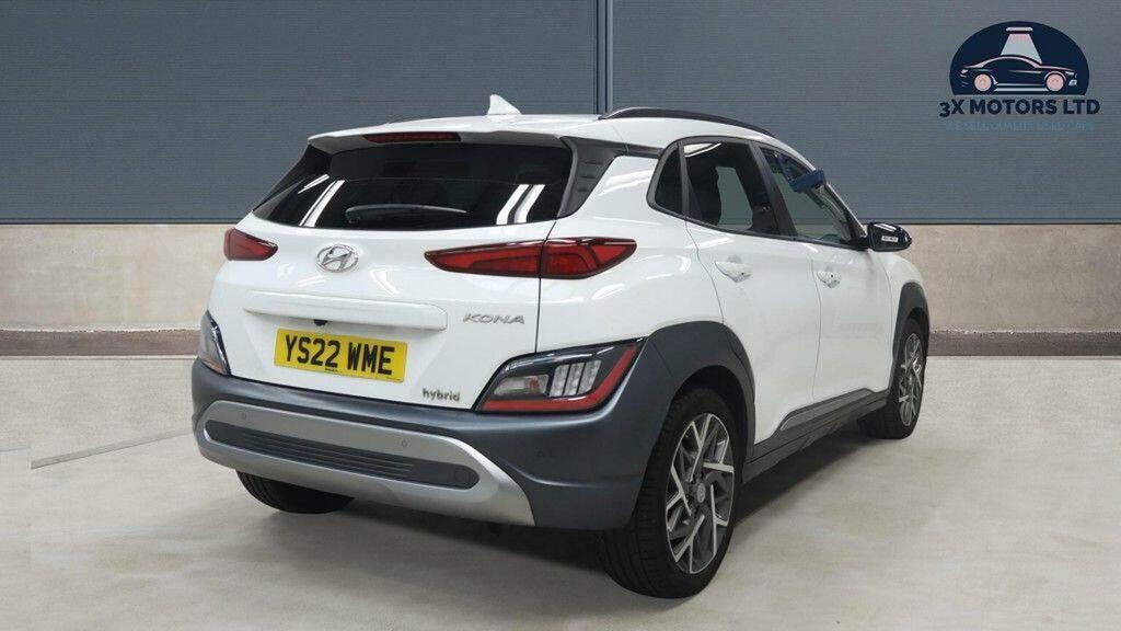 Hyundai Kona 1.6 H-gdi Premium Dct Euro 6 Ss White #5