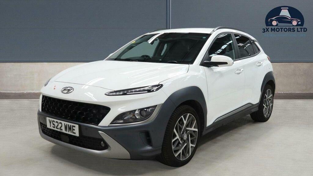 Hyundai Kona 1.6 H-gdi Premium Dct Euro 6 Ss White #2