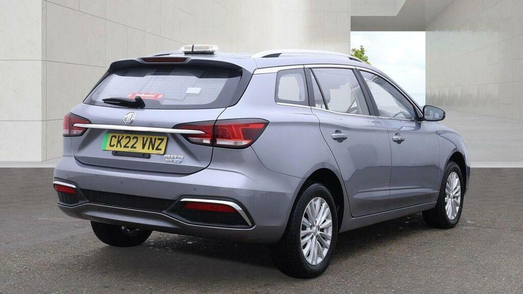 MG MG5 Estate Silver #4