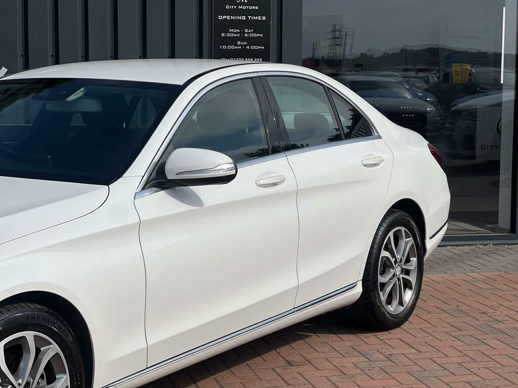 Mercedes-Benz C Class 2.1 C220 Bluetec Sport Euro 6 Ss White #2