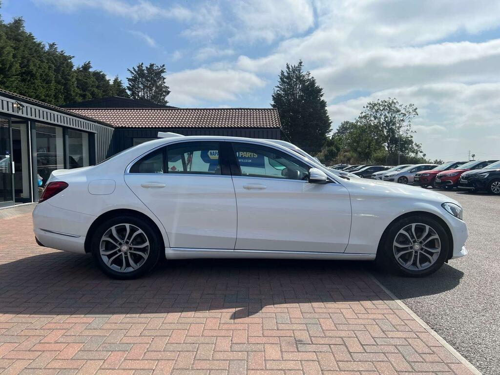 Mercedes-Benz C Class 2.1 C220 Bluetec Sport Euro 6 Ss White #5