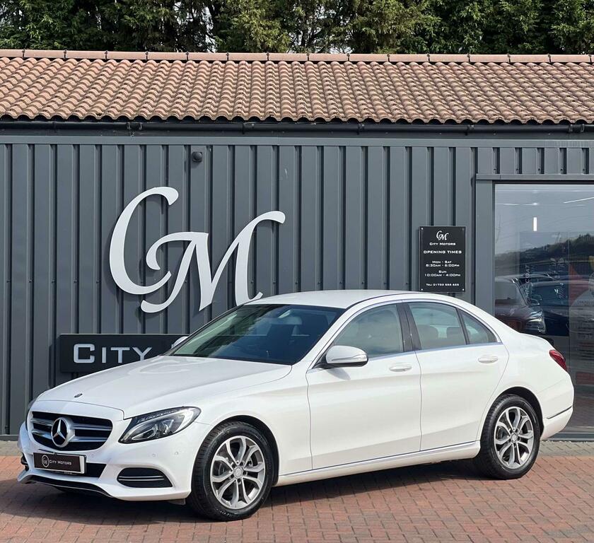 Mercedes-Benz C Class 2.1 C220 Bluetec Sport Euro 6 Ss White