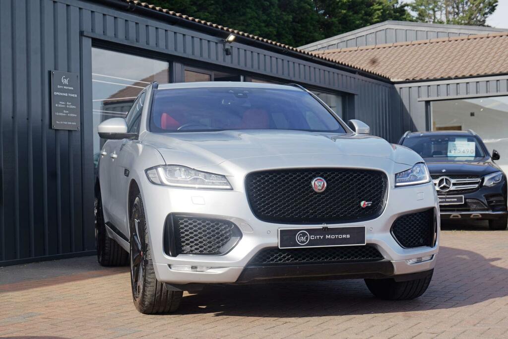 Jaguar F-Pace 3.0 D300 V6 S Awd Euro 6 Ss  Silver #4