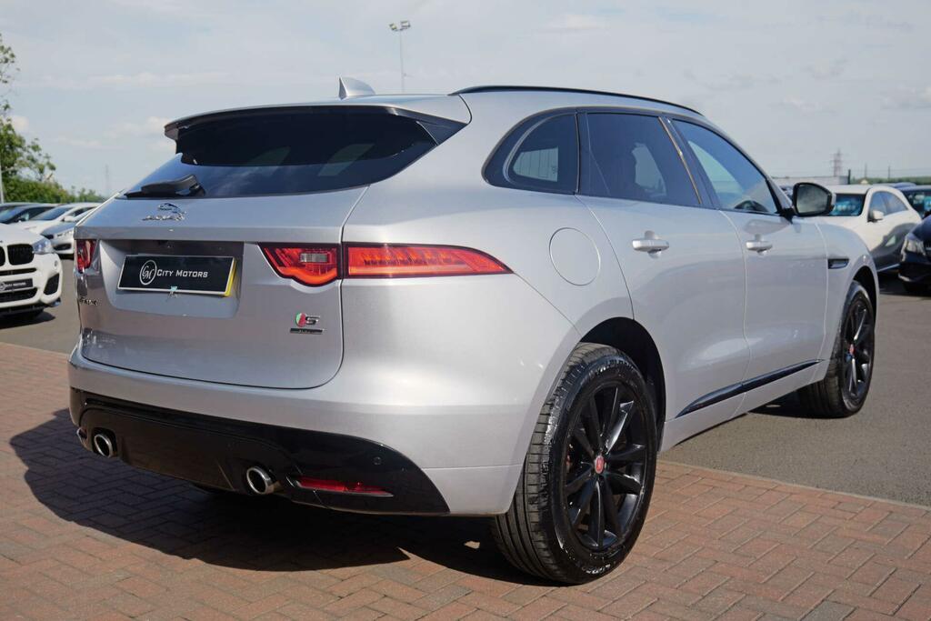 Jaguar F-Pace 3.0 D300 V6 S Awd Euro 6 Ss  Silver #6