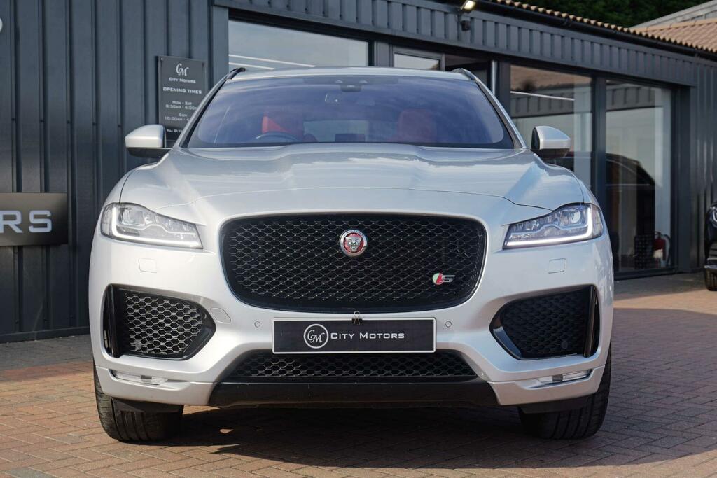 Jaguar F-Pace 3.0 D300 V6 S Awd Euro 6 Ss  Silver #3