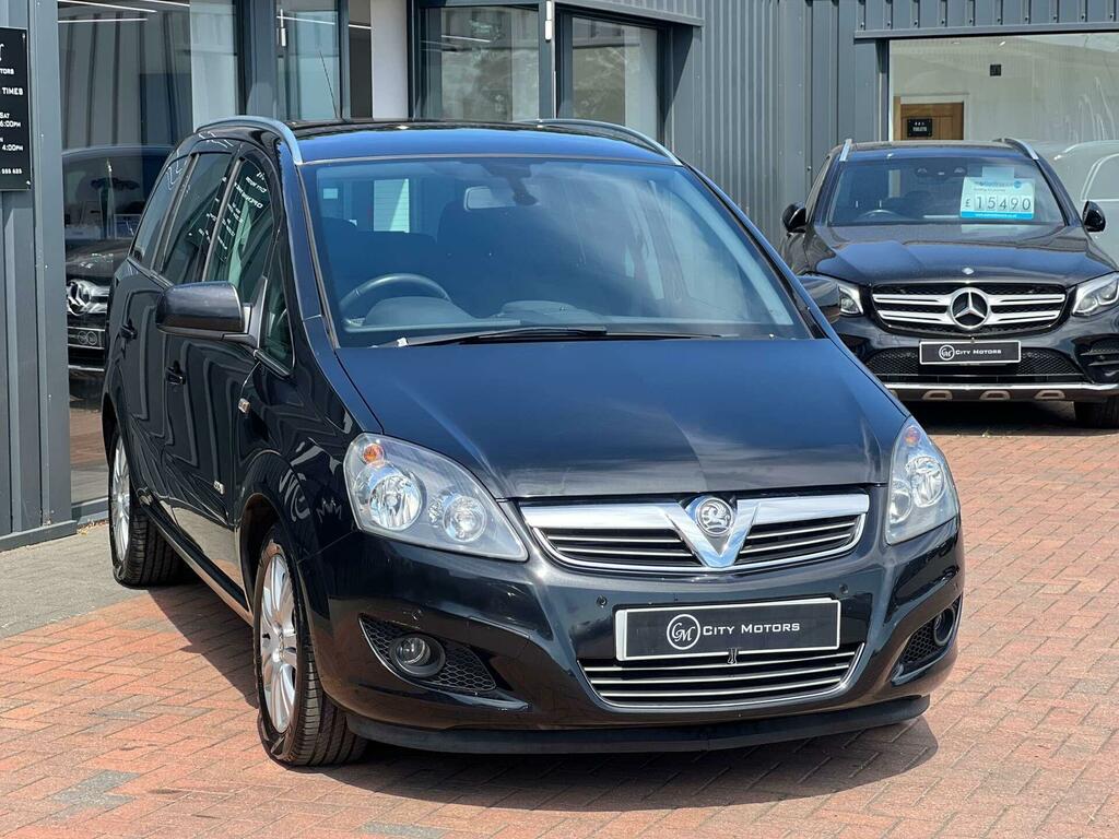 Vauxhall Zafira 1.6 16V Design Euro 5 Snav Black #4