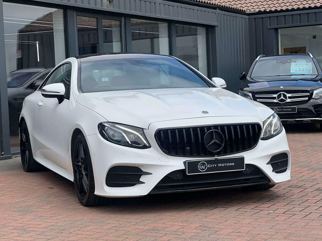Mercedes-Benz E Class 2.0 E220d Amg Line G-tronic Euro 6 Ss  White #4