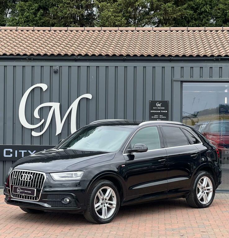 Audi Q3 2.0 Tdi S Line Quattro Euro 5 Ss Black