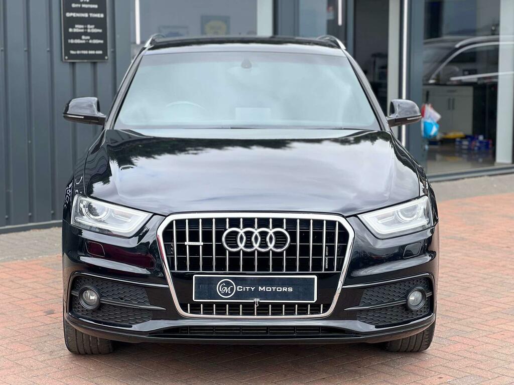 Audi Q3 2.0 Tdi S Line Quattro Euro 5 Ss Black #3