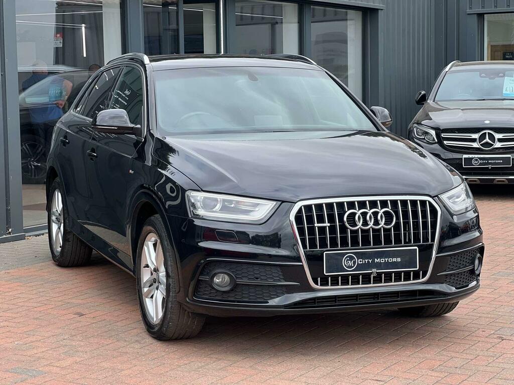 Audi Q3 2.0 Tdi S Line Quattro Euro 5 Ss Black #4