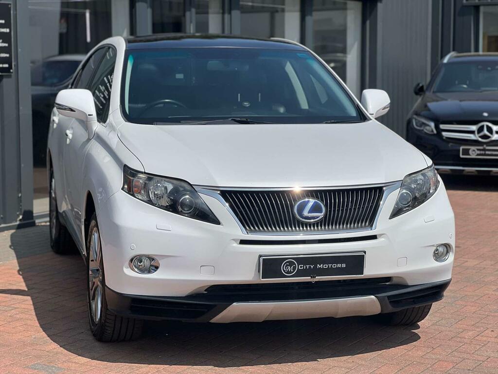 Lexus RX Advance White #4