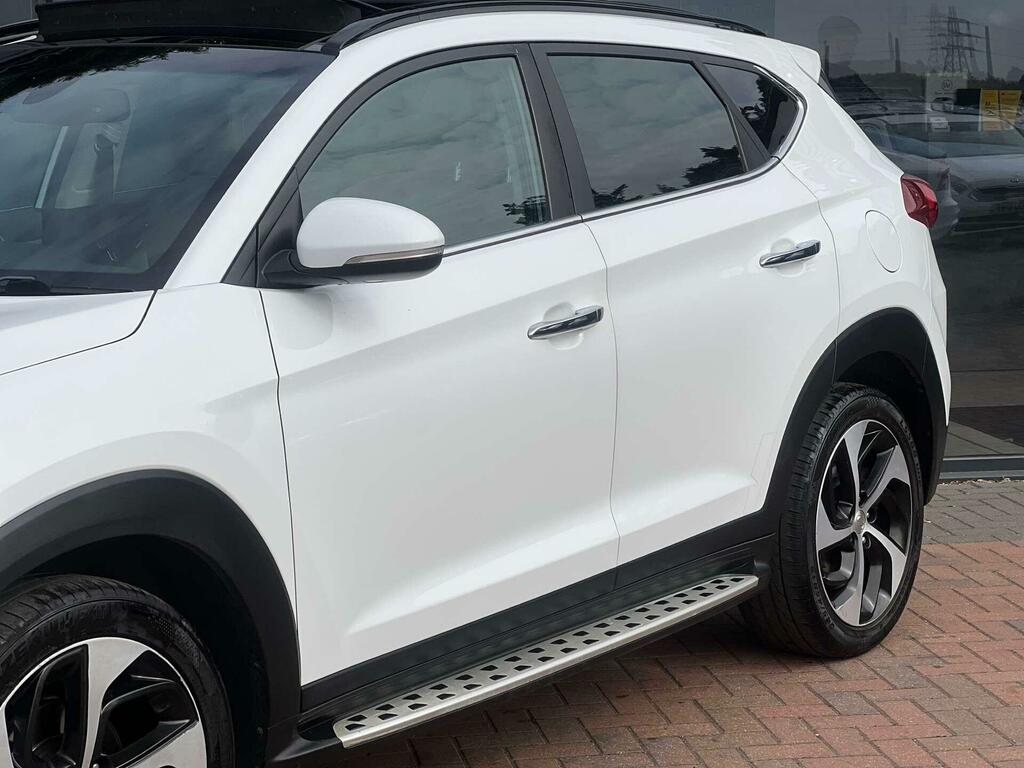 Hyundai Tucson 1.7 Crdi Blue Drive Premium Se Dct Euro 6 Ss  White #2