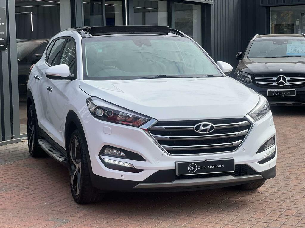 Hyundai Tucson 1.7 Crdi Blue Drive Premium Se Dct Euro 6 Ss  White #5