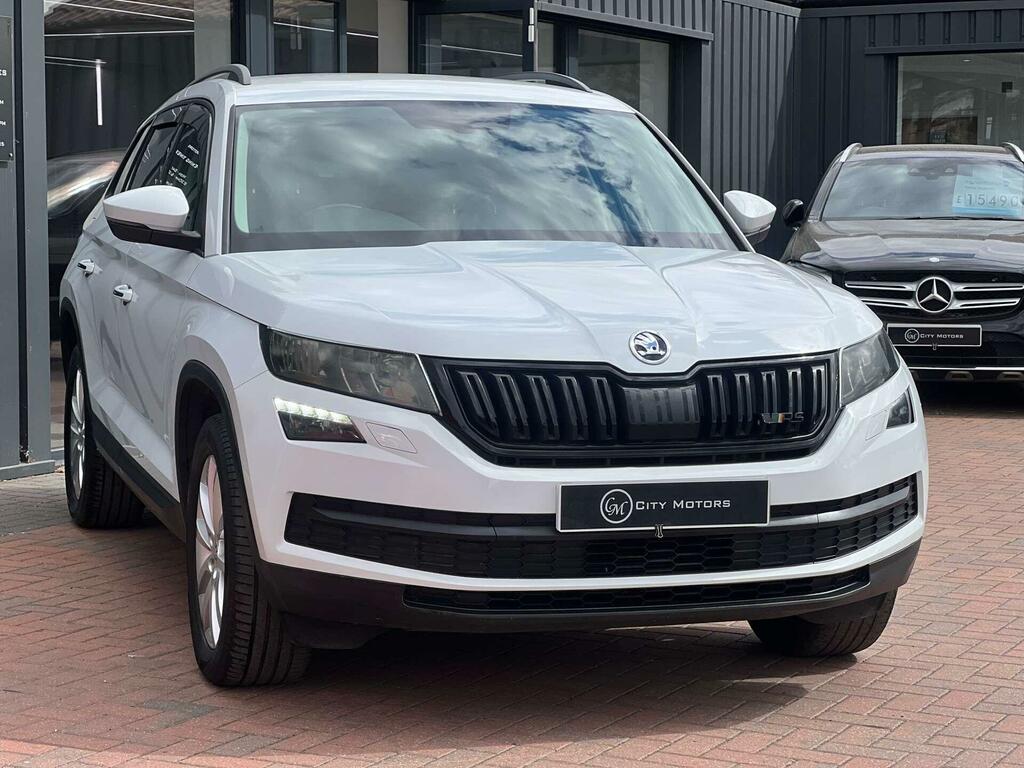Skoda Kodiaq 2.0 Tdi Se 4Wd Euro 6 Ss 5 Seat  White #4