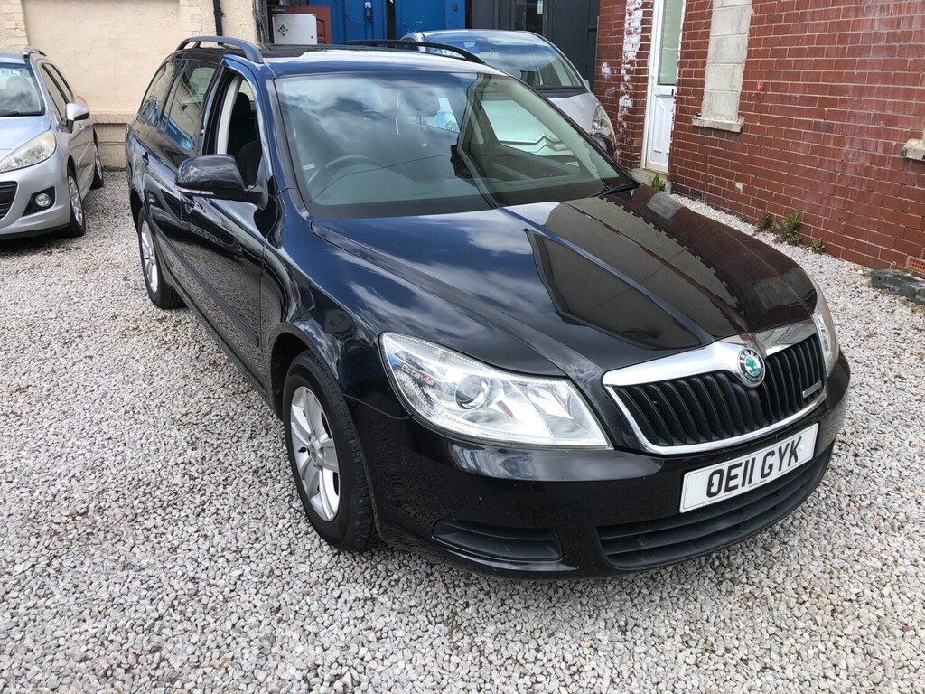 Skoda Octavia 1.6 Tdi Cr Greenline II Black #5