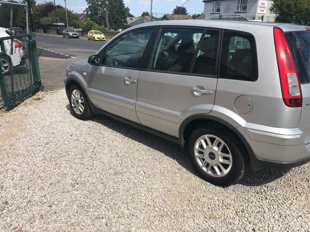 Ford Fusion 1.6 Zetec Climate Silver #4