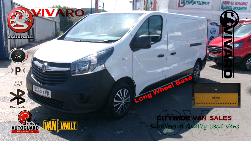 Vauxhall Vivaro Vauxhall Vivaro 2018 White