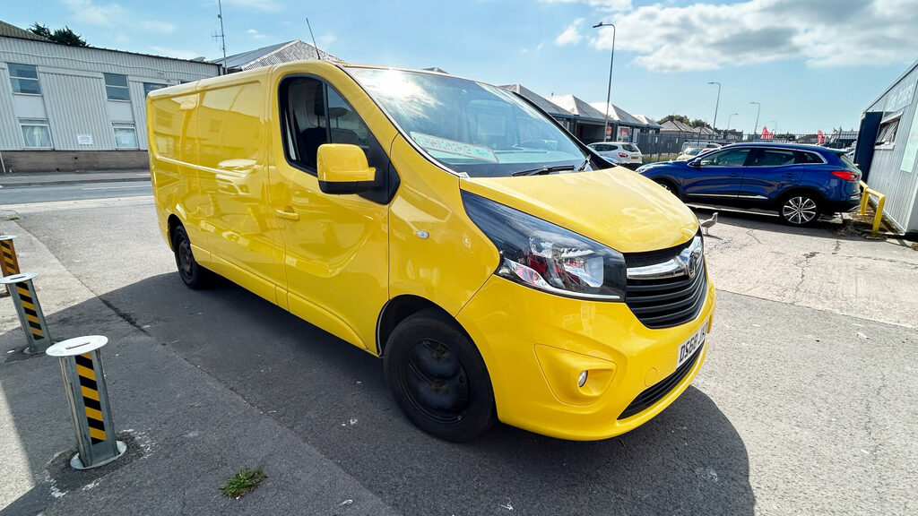 Vauxhall Vivaro Vauxhall Vivaro 2018 Yellow #6