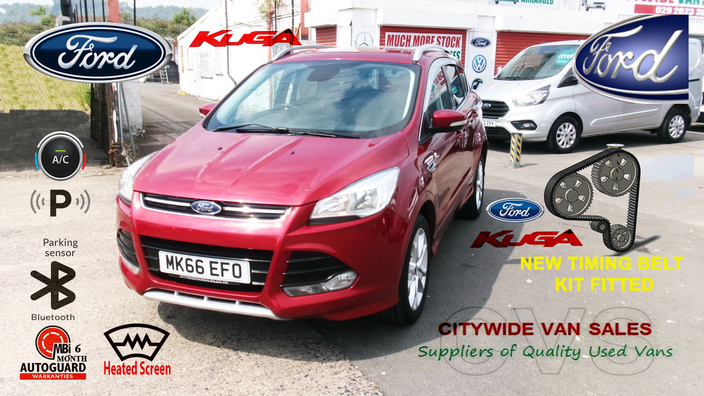 Ford Kuga Titanium Sport Tdci Red #1