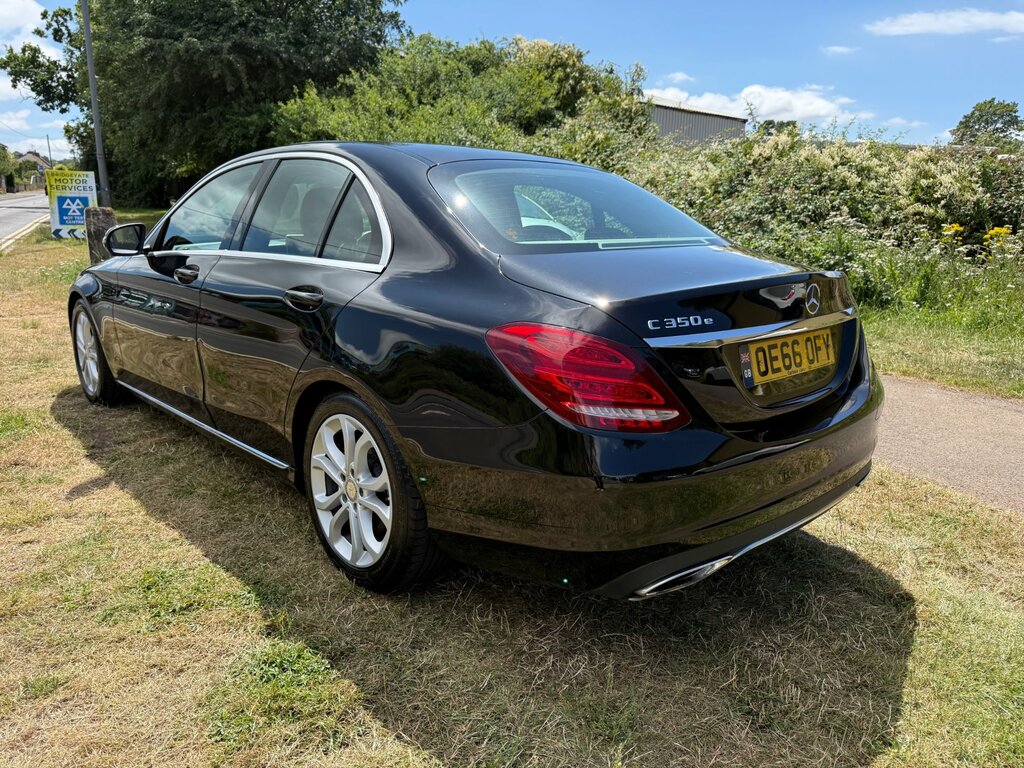 Mercedes-Benz C Class 2.0 C350e 6.4Kwh Sport Saloon Plug-in H Black #4