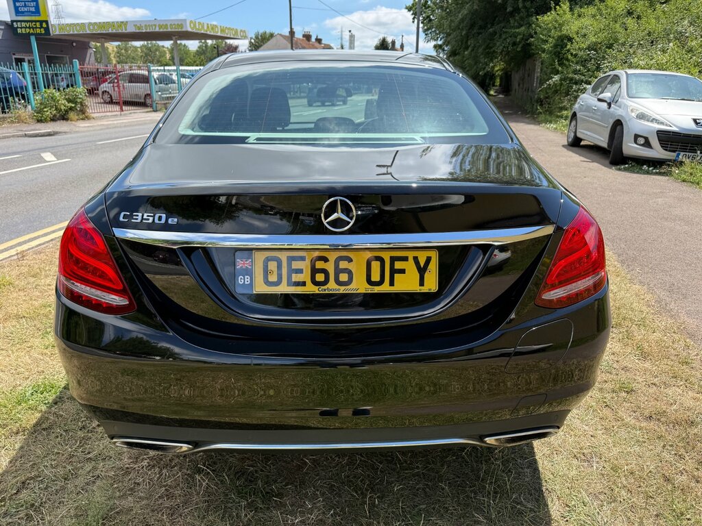 Mercedes-Benz C Class 2.0 C350e 6.4Kwh Sport Saloon Plug-in H Black #5