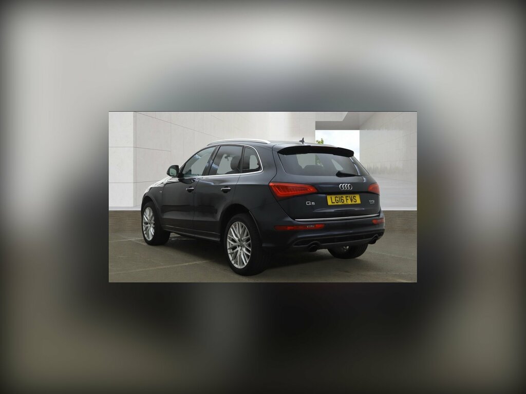 Audi Q5 2.0 Tfsi S Line Plus Suv Tiptronic Quat Blue #4