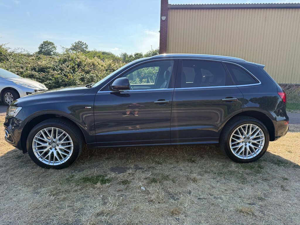 Audi Q5 2.0 Tfsi S Line Plus Suv Tiptronic Quat Blue #4