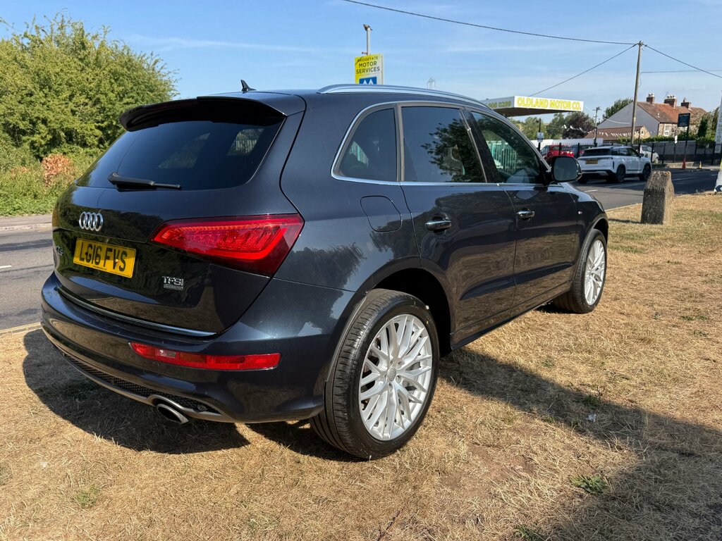 Audi Q5 2.0 Tfsi S Line Plus Suv Tiptronic Quat Blue #2