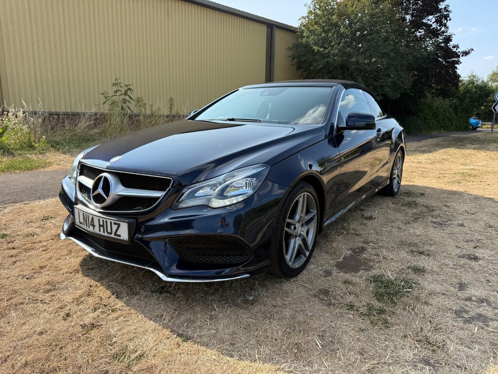Mercedes-Benz E Class 2.1 E250 Cdi Amg Sport Cabriolet G-tron Blue #2
