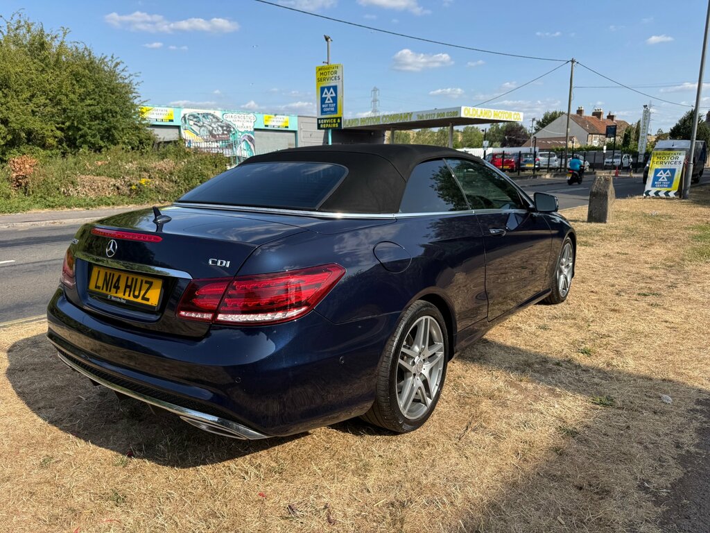 Mercedes-Benz E Class 2.1 E250 Cdi Amg Sport Cabriolet G-tron Blue #3