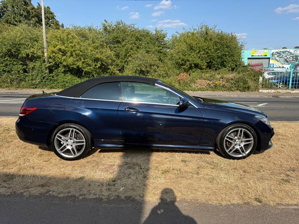 Mercedes-Benz E Class 2.1 E250 Cdi Amg Sport Cabriolet G-tron Blue #6