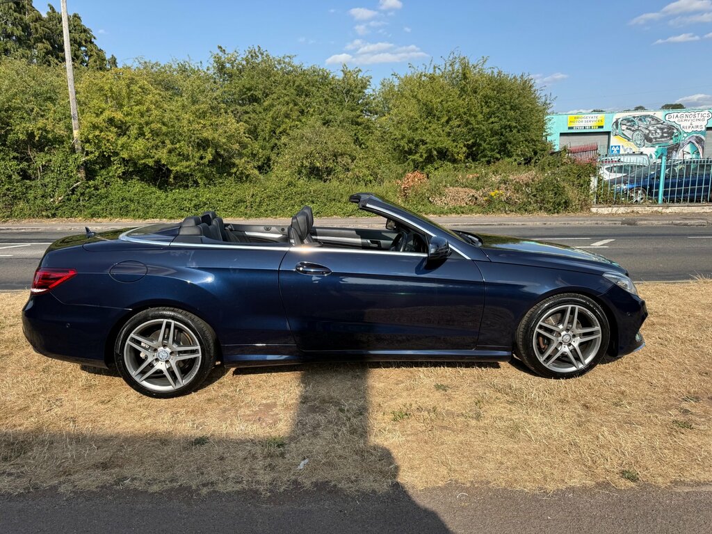 Mercedes-Benz E Class 2.1 E250 Cdi Amg Sport Cabriolet G-tron Blue #5
