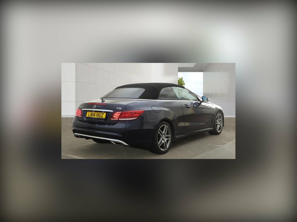 Mercedes-Benz E Class 2.1 E250 Cdi Amg Sport Cabriolet G-tron Blue
