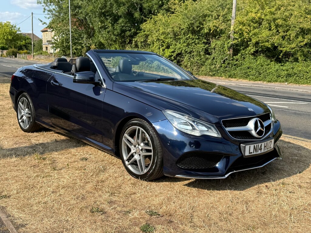 Mercedes-Benz E Class 2.1 E250 Cdi Amg Sport Cabriolet G-tron Blue