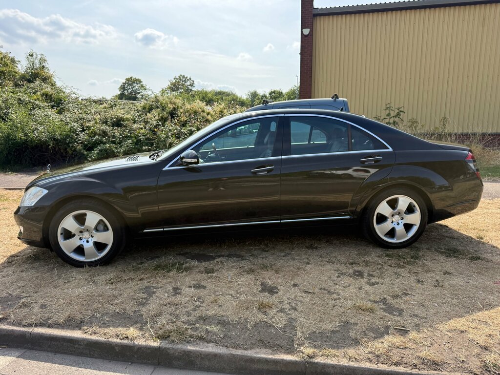 Mercedes-Benz S Class 3.5 S350 V6 Saloon G-tronic Euro 4 272 Black #3