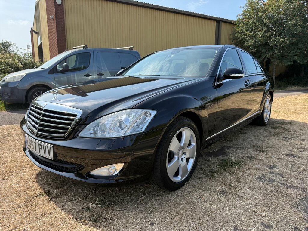 Mercedes-Benz S Class 3.5 S350 V6 Saloon G-tronic Euro 4 272 Black
