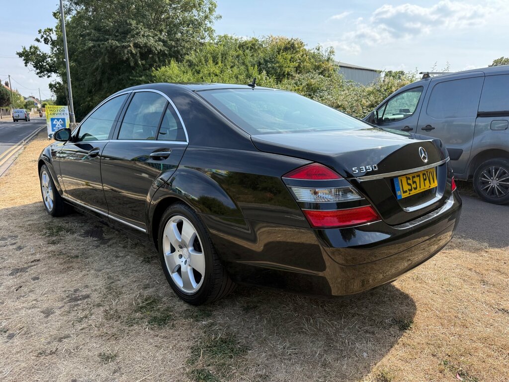 Mercedes-Benz S Class 3.5 S350 V6 Saloon G-tronic Euro 4 272 Black #4