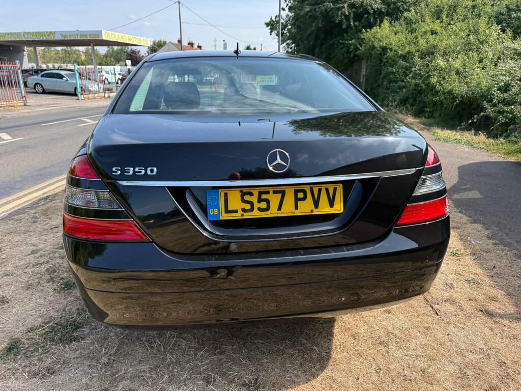 Mercedes-Benz S Class 3.5 S350 V6 Saloon G-tronic Euro 4 272 Black #6