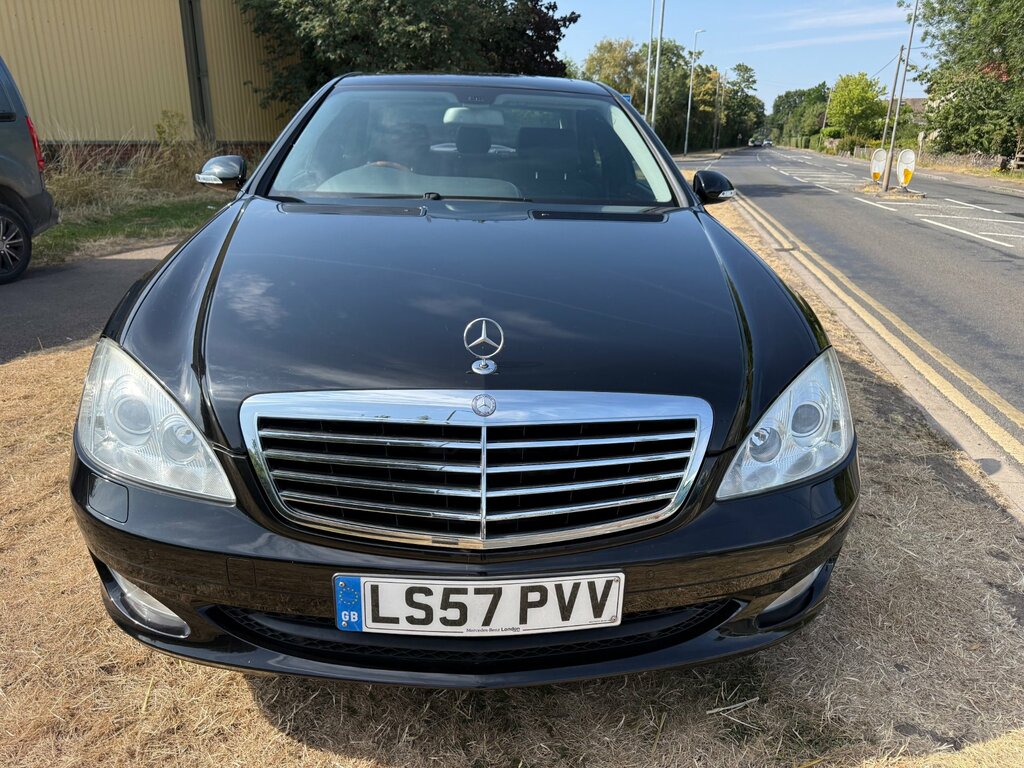 Mercedes-Benz S Class 3.5 S350 V6 Saloon G-tronic Euro 4 272 Black #5