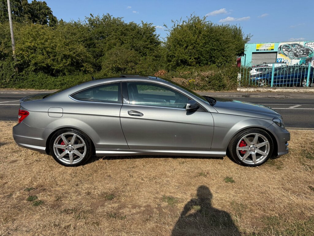 Mercedes-Benz C Class 2.1 C220 Cdi Amg Sport Edition Coupe G- HT14BLV Silver #3