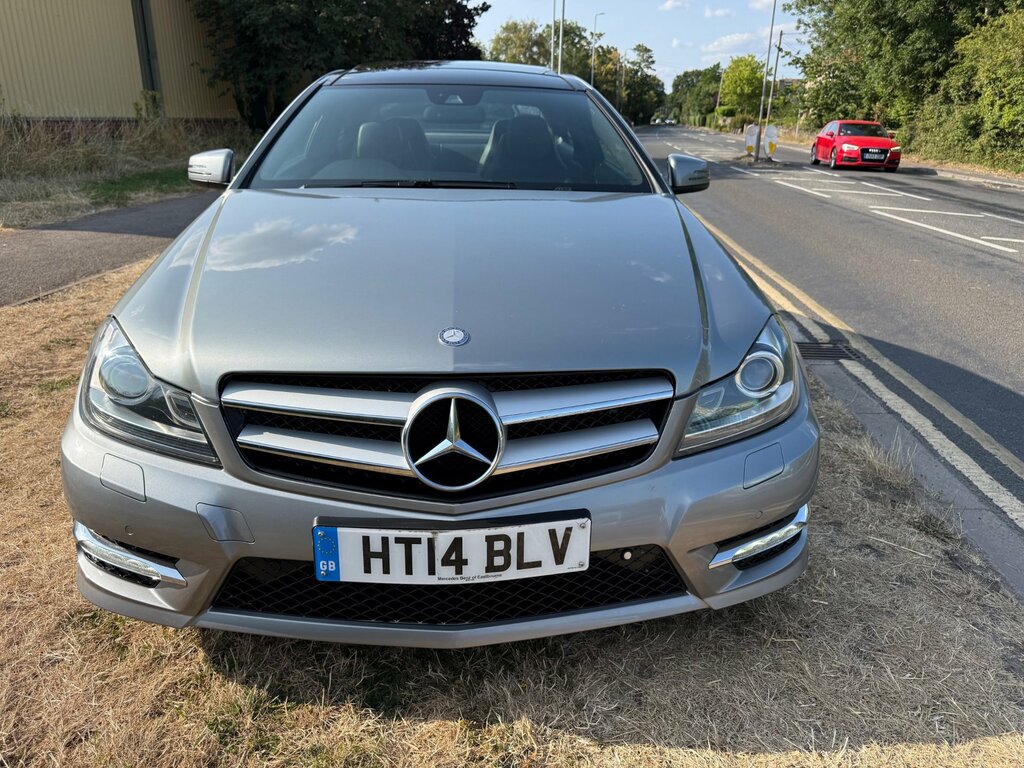 Mercedes-Benz C Class 2.1 C220 Cdi Amg Sport Edition Coupe G- HT14BLV Silver #6